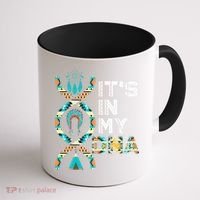 It's In My DNA Indigenous People's Day Native American Coffee Mug thumb 1