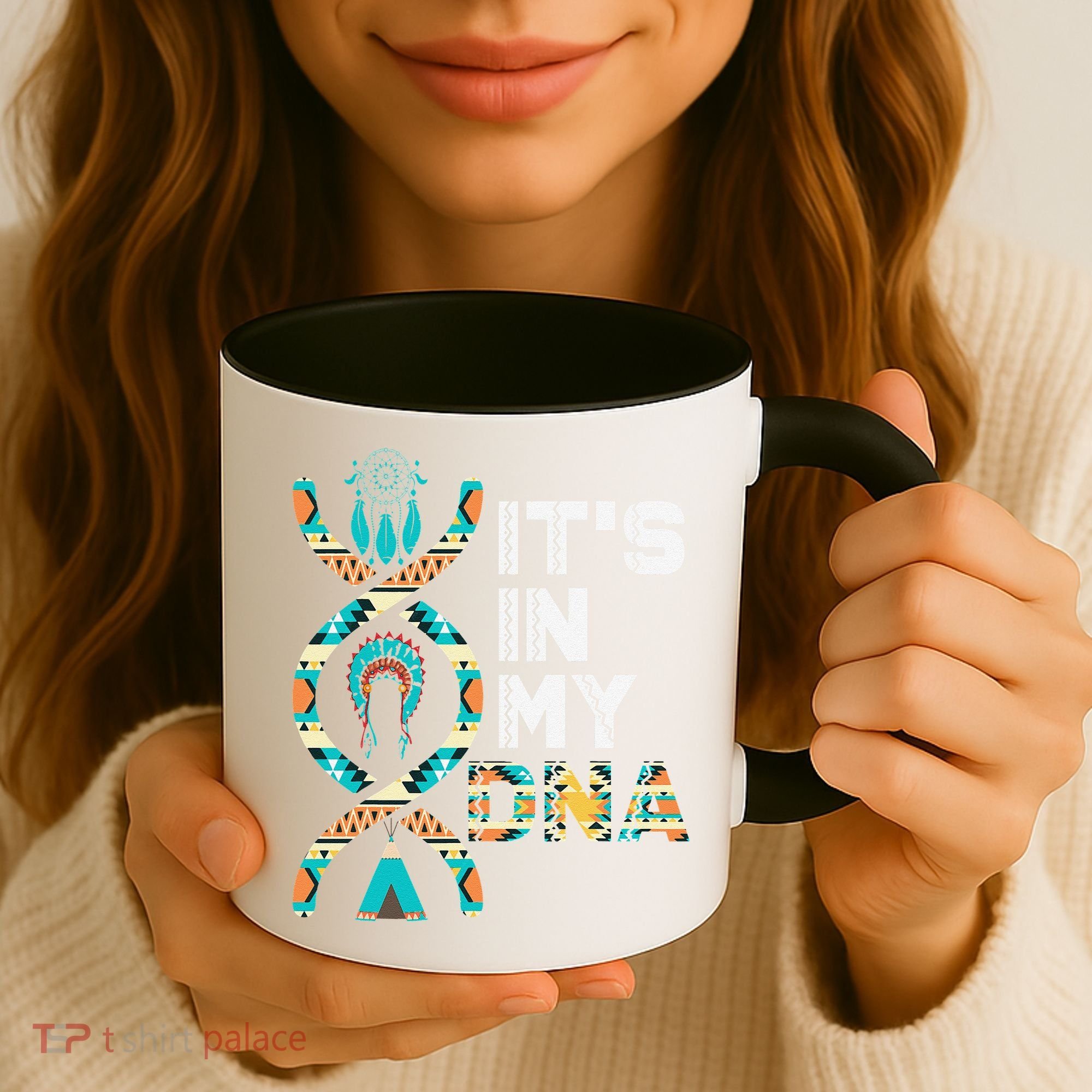 It's In My DNA Indigenous People's Day Native American Coffee Mug