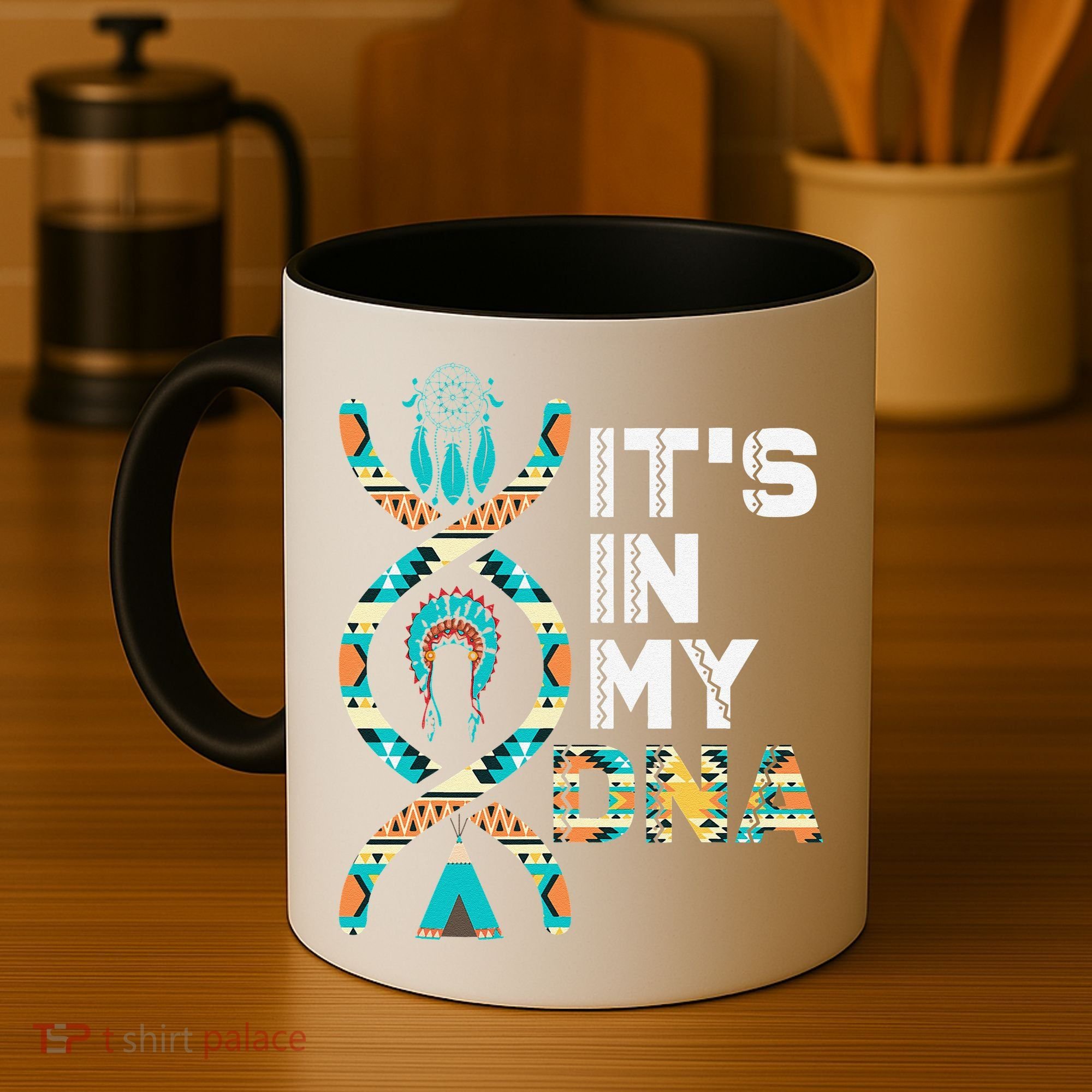 It's In My DNA Indigenous People's Day Native American Coffee Mug