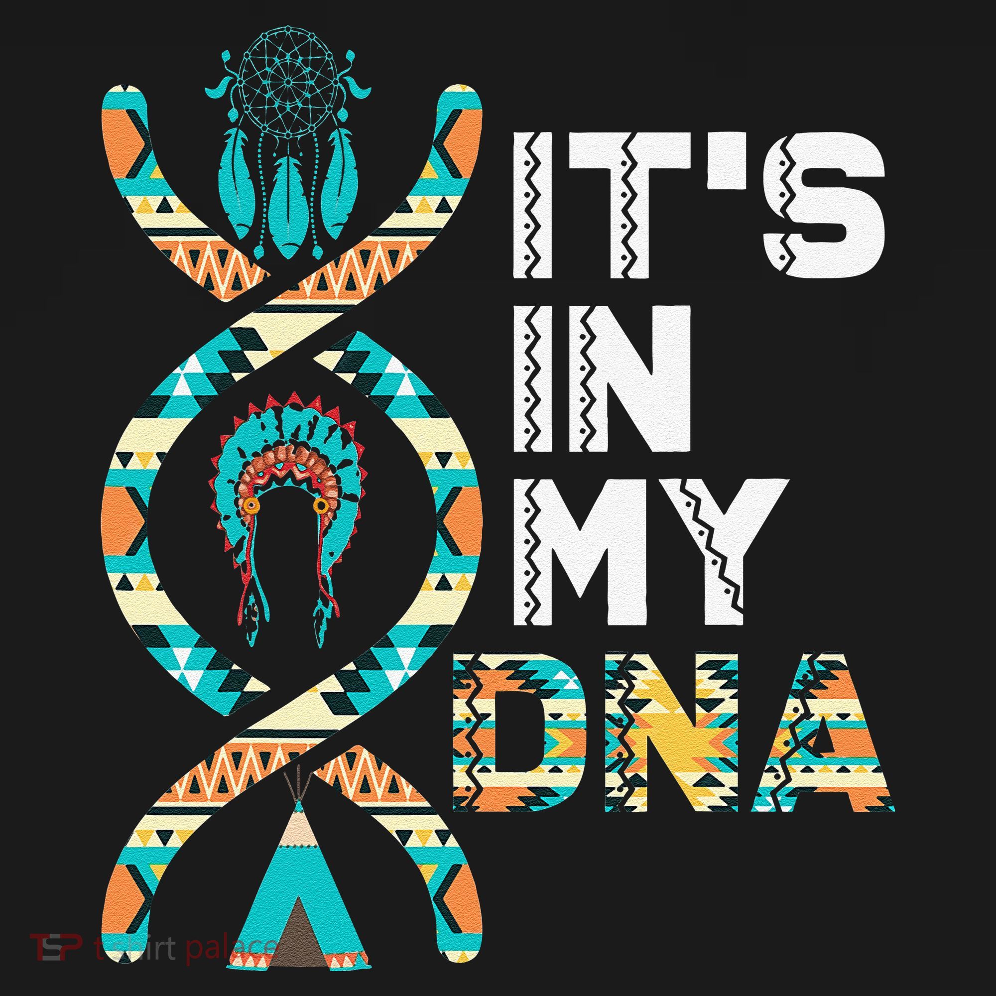 It's In My DNA Indigenous People's Day Native American Visor
