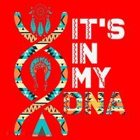 It's In My DNA Indigenous People's Day Native American Santa Hat thumb 1