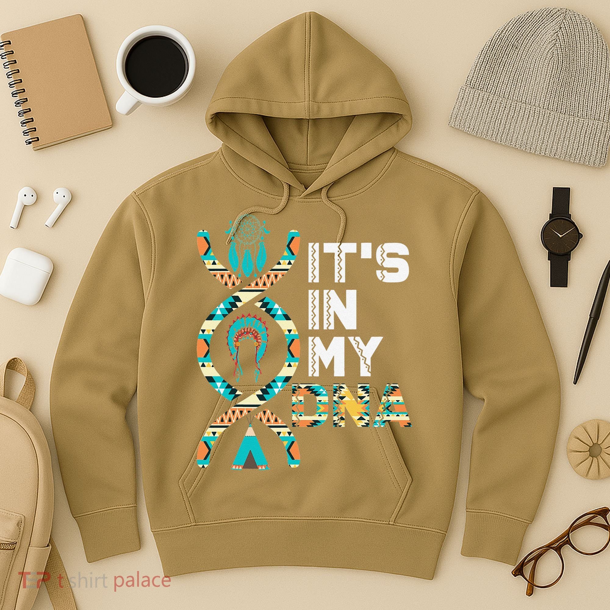 It's In My DNA Indigenous People's Day Native American Hoodie