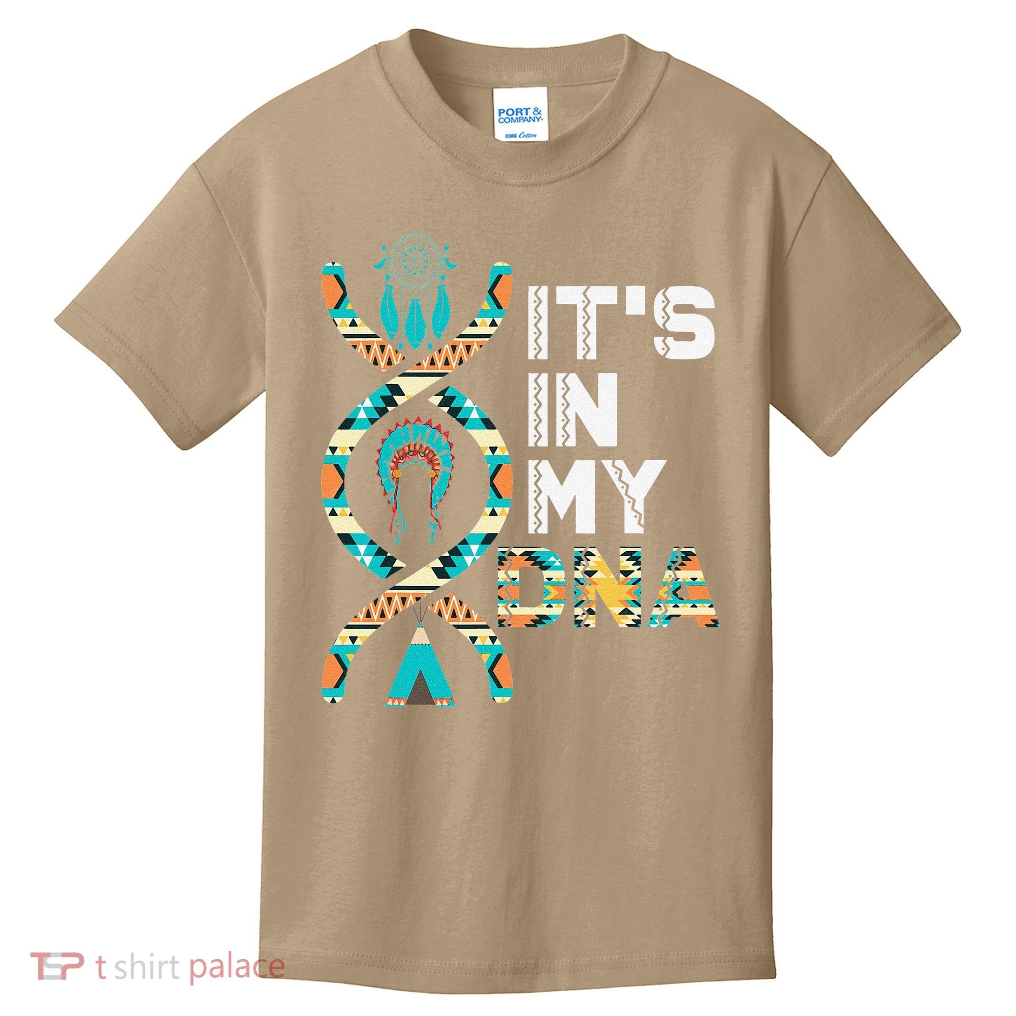 It's In My DNA Indigenous People's Day Native American Kids T-Shirt