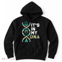 It's In My Dna Indigenous People's Day Native American Mens Hoodie thumb 0