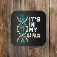 It's In My Dna Indigenous People's Day Native American Mens Coaster thumb 0