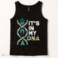 It's In My Dna Indigenous People's Day Native American Mens Tank Top thumb 2