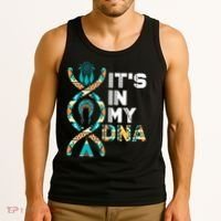 It's In My Dna Indigenous People's Day Native American Mens Tank Top thumb 3