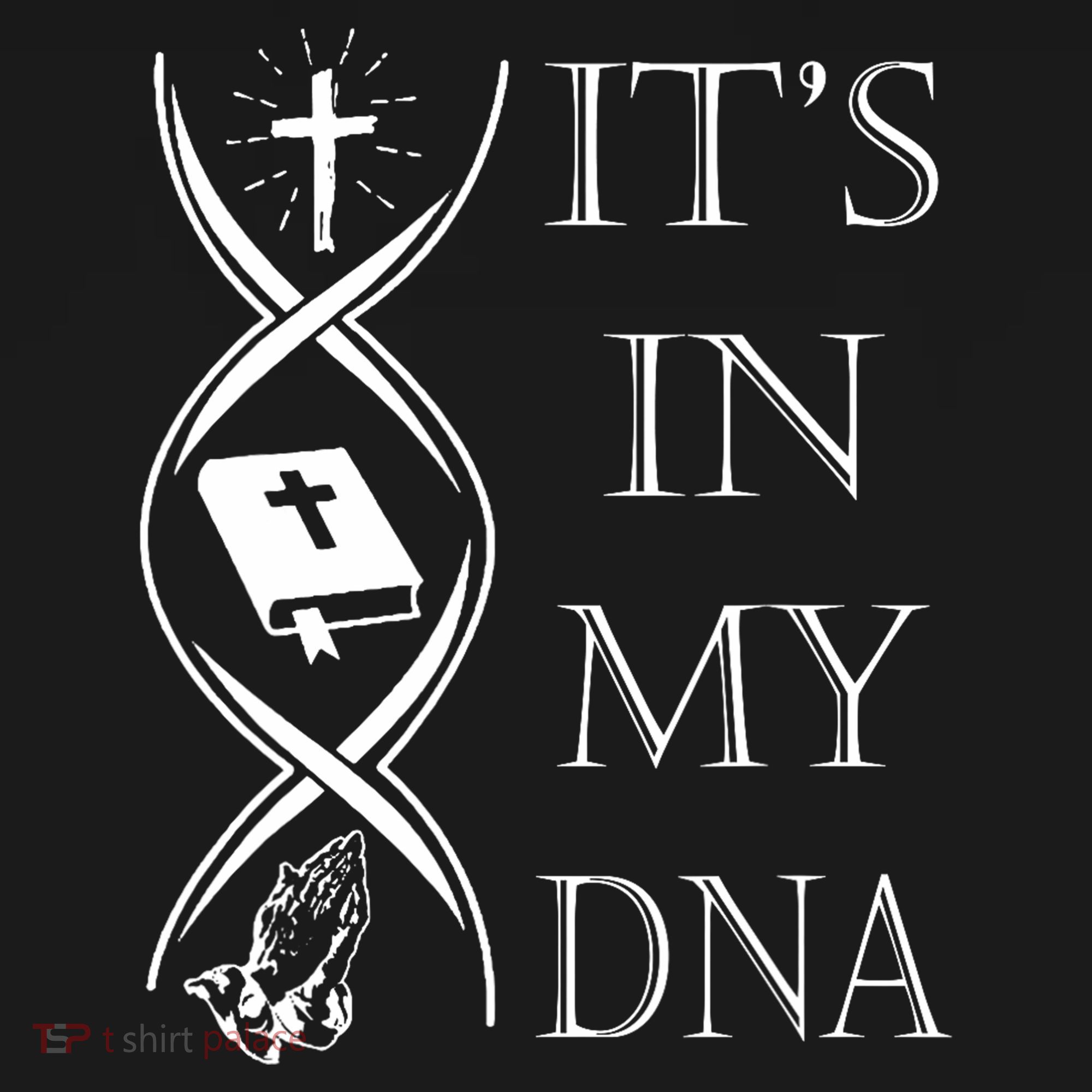 Its In My Dna Trust God Jesus Christian Faith Men Easter Day Sweatshirt