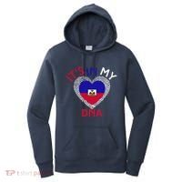 ItS In My Dna Haiti Flag Haitian Life Pride Haiti Patriotic Women's Hoodie thumb 0