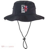 It's In My Dna England Union Jack Flag Christmas Gift Meaningful Gift Bucket Hat thumb 0