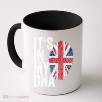 It's In My Dna England Union Jack Flag Christmas Gift Meaningful Gift Coffee Mug thumb 0