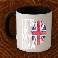 It's In My Dna England Union Jack Flag Christmas Gift Meaningful Gift Coffee Mug thumb 2
