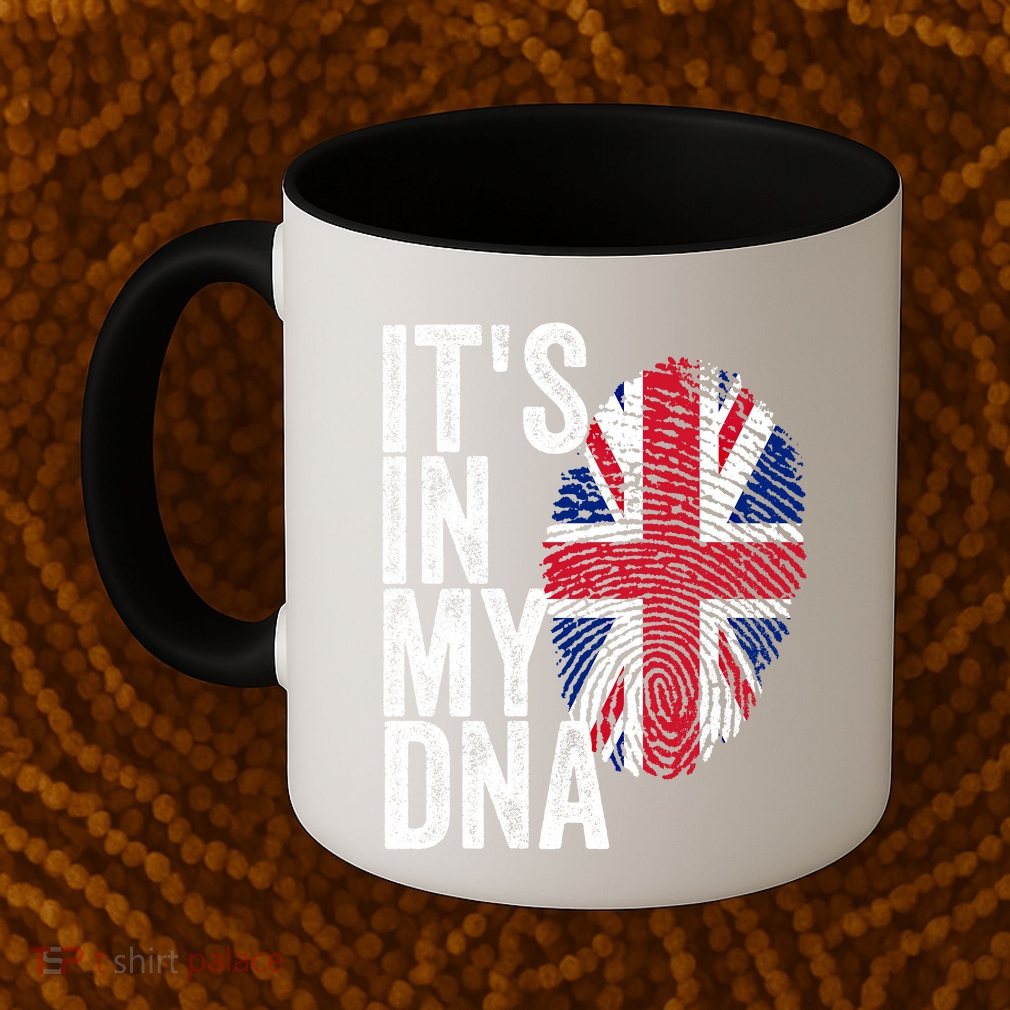 It's In My Dna England Union Jack Flag Christmas Gift Meaningful Gift Coffee Mug