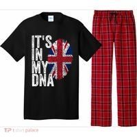 It's In My Dna England Union Jack Flag Christmas Gift Meaningful Gift Pajama Set thumb 0