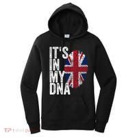 It's In My Dna England Union Jack Flag Christmas Gift Meaningful Gift Women's Hoodie thumb 0
