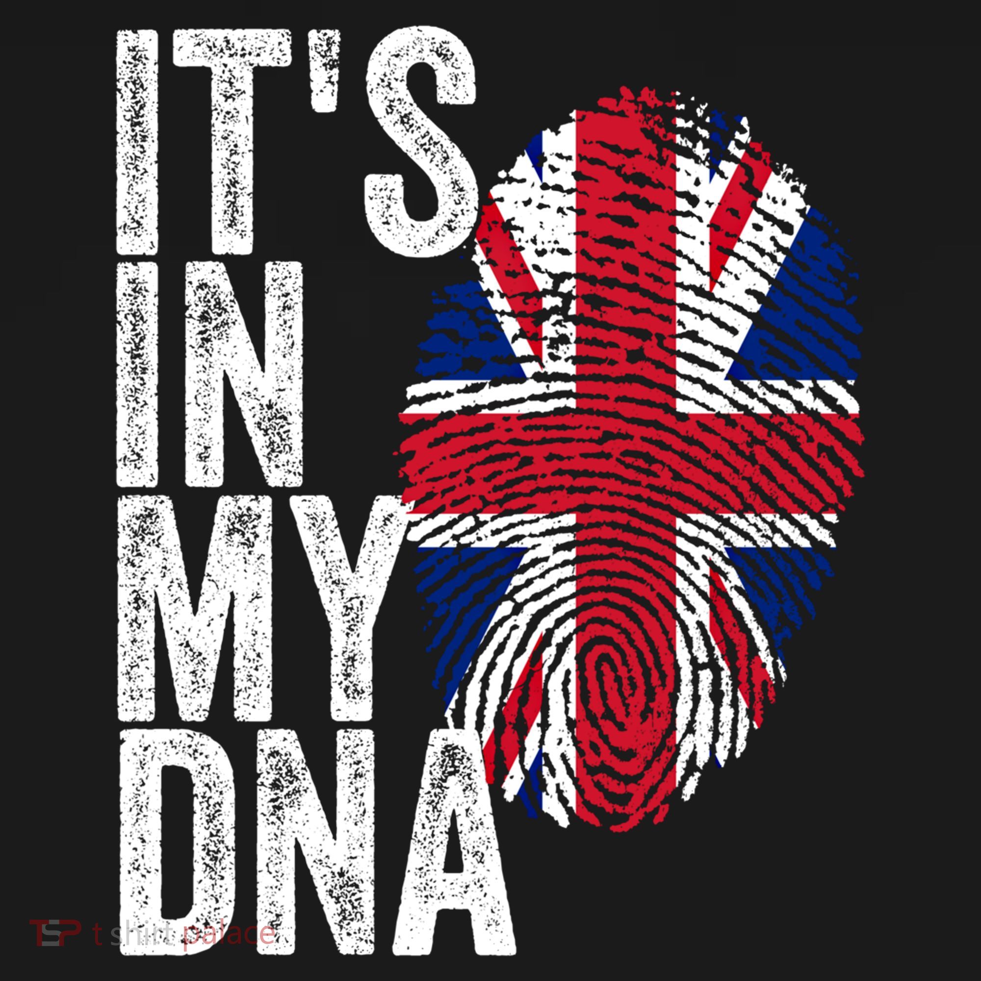 It's In My Dna England Union Jack Flag Christmas Gift Meaningful Gift Women's Hoodie