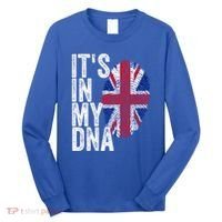 It's In My Dna England Union Jack Flag Christmas Gift Meaningful Gift Long Sleeve Shirt thumb 0
