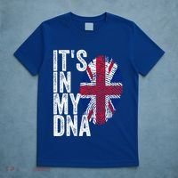 It's In My Dna England Union Jack Flag Christmas Gift Meaningful Gift T-Shirt thumb 5