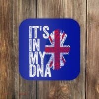 It's In My Dna England Union Jack Flag Christmas Gift Meaningful Gift Coaster thumb 0