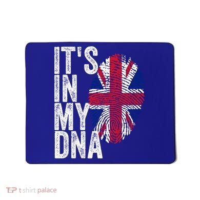 It's In My Dna England Union Jack Flag Christmas Gift Meaningful Gift Mousepad