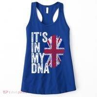 It's In My Dna England Union Jack Flag Christmas Gift Meaningful Gift Women's Tank Top thumb 0