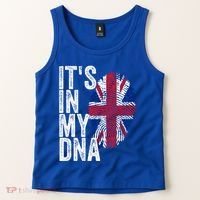 It's In My Dna England Union Jack Flag Christmas Gift Meaningful Gift Tank Top thumb 2