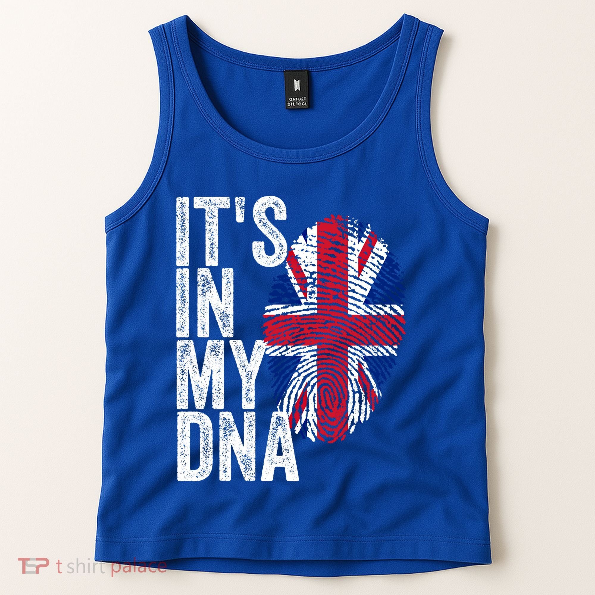 It's In My Dna England Union Jack Flag Christmas Gift Meaningful Gift Tank Top