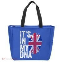 It's In My Dna England Union Jack Flag Christmas Gift Meaningful Gift Tote Bag thumb 0