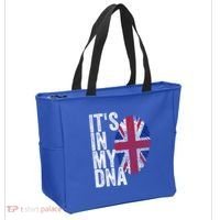 It's In My Dna England Union Jack Flag Christmas Gift Meaningful Gift Tote Bag thumb 2