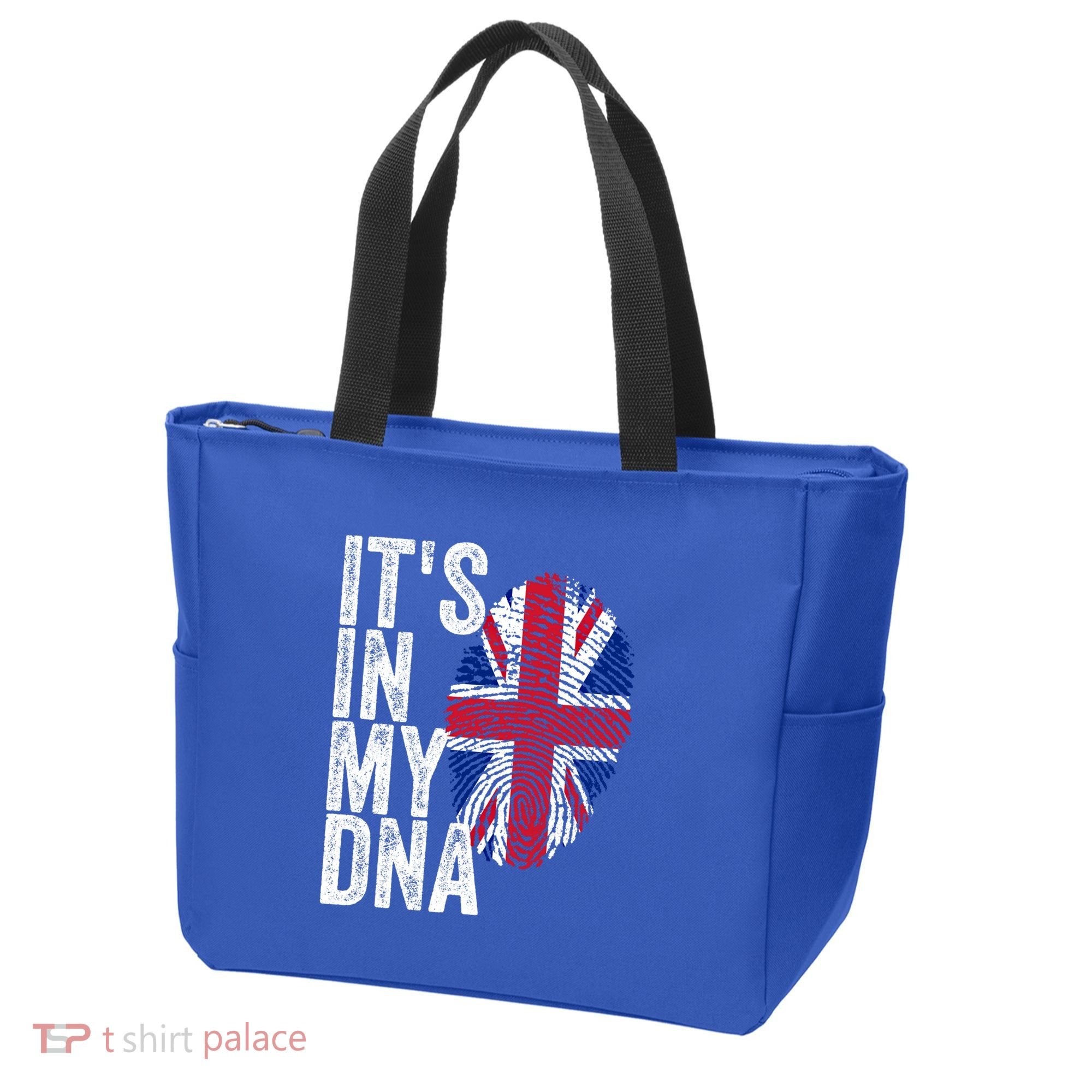 It's In My Dna England Union Jack Flag Christmas Gift Meaningful Gift Tote Bag