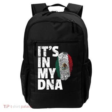 IT'S IN MY DNA Mexican Mexico Flag Cinco De Mayo Gift Backpack