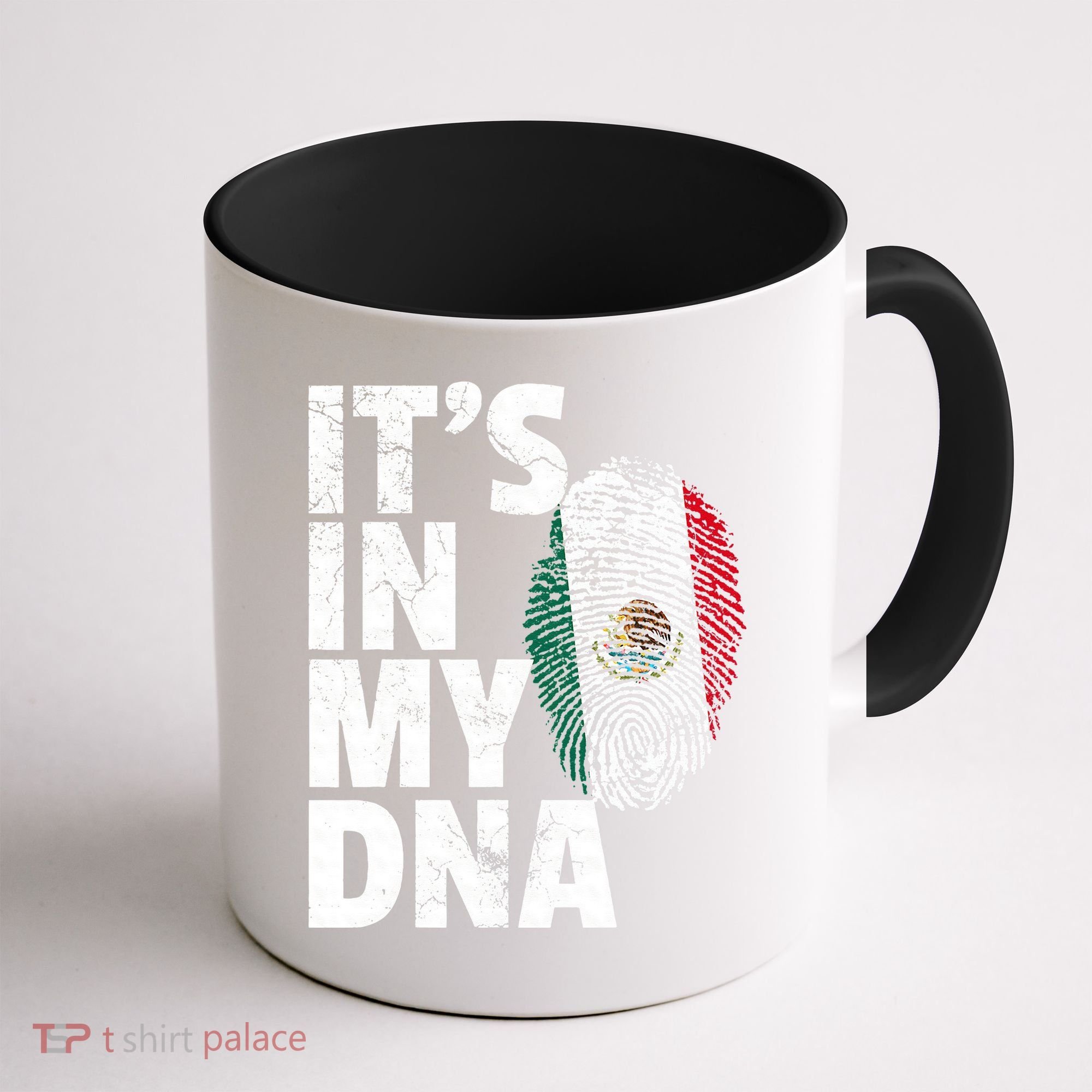 IT'S IN MY DNA Mexican Mexico Flag Cinco De Mayo Gift Coffee Mug