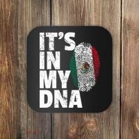 IT'S IN MY DNA Mexican Mexico Flag Cinco De Mayo Gift Coaster thumb 0
