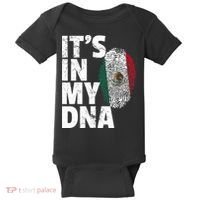 IT'S IN MY DNA Mexican Mexico Flag Cinco De Mayo Gift Baby Bodysuit thumb 0