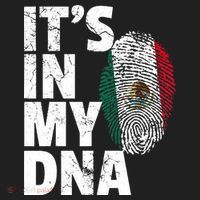 IT'S IN MY DNA Mexican Mexico Flag Cinco De Mayo Gift Hat thumb 2