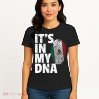 IT'S IN MY DNA Mexican Mexico Flag Cinco De Mayo Gift Women's T-Shirt thumb 4