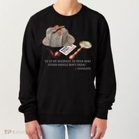 It Is My Business To Know. Novelty Sherlock Holmes Mystery Women's Sweatshirt thumb 0