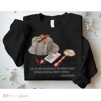 It Is My Business To Know. Novelty Sherlock Holmes Mystery Sweatshirt thumb 2