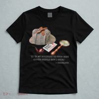 It Is My Business To Know. Novelty Sherlock Holmes Mystery T-Shirt thumb 5