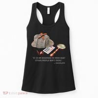 It Is My Business To Know. Novelty Sherlock Holmes Mystery Women's Tank Top thumb 0