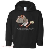 It Is My Business To Know. Novelty Sherlock Holmes Mystery Toddler Hoodie thumb 0