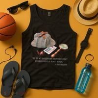 It Is My Business To Know. Novelty Sherlock Holmes Mystery Tank Top thumb 4