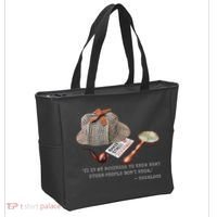 It Is My Business To Know. Novelty Sherlock Holmes Mystery Tote Bag thumb 2
