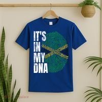 It's In My Dna Jamaican Flag Jamaica Boy Girl Gift T-Shirt thumb 2