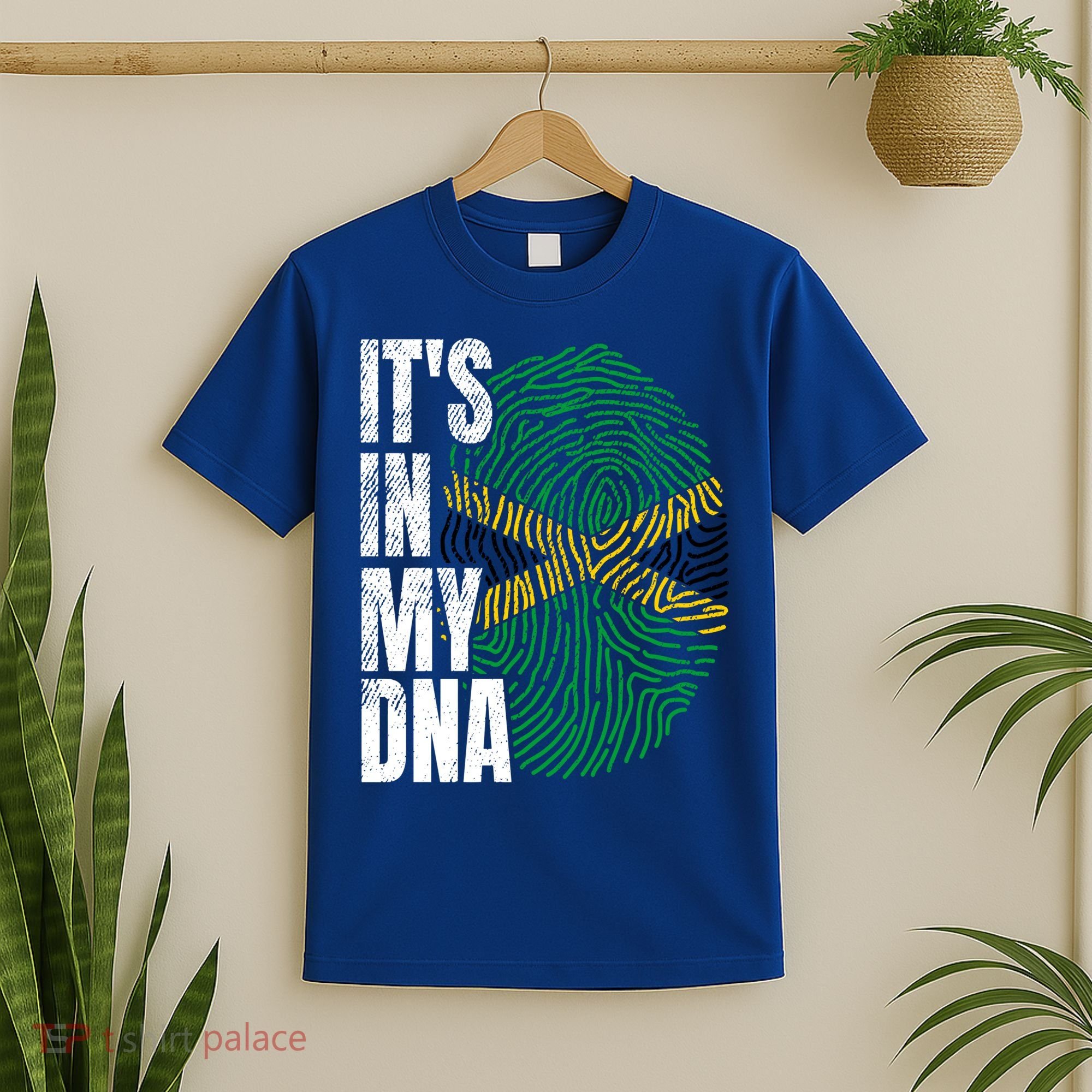 It's In My Dna Jamaican Flag Jamaica Boy Girl Gift T-Shirt