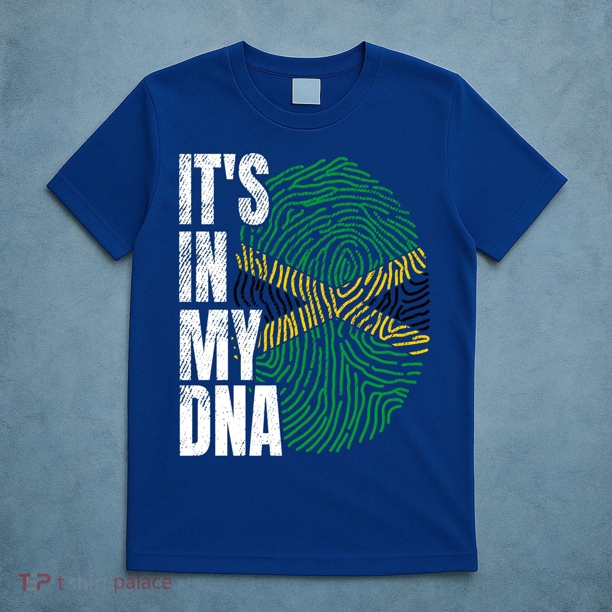 It's In My Dna Jamaican Flag Jamaica Boy Girl Gift T-Shirt