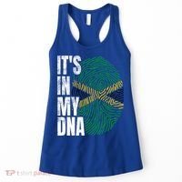 It's In My Dna Jamaican Flag Jamaica Boy Girl Gift Women's Tank Top thumb 0