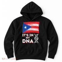 It's In My Dna Puerto Rico Flag Puerto Rican Boricua Hoodie thumb 0