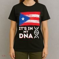 It's In My Dna Puerto Rico Flag Puerto Rican Boricua T-Shirt thumb 4