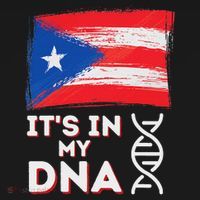 It's In My Dna Puerto Rico Flag Puerto Rican Boricua Women's Tank Top thumb 5